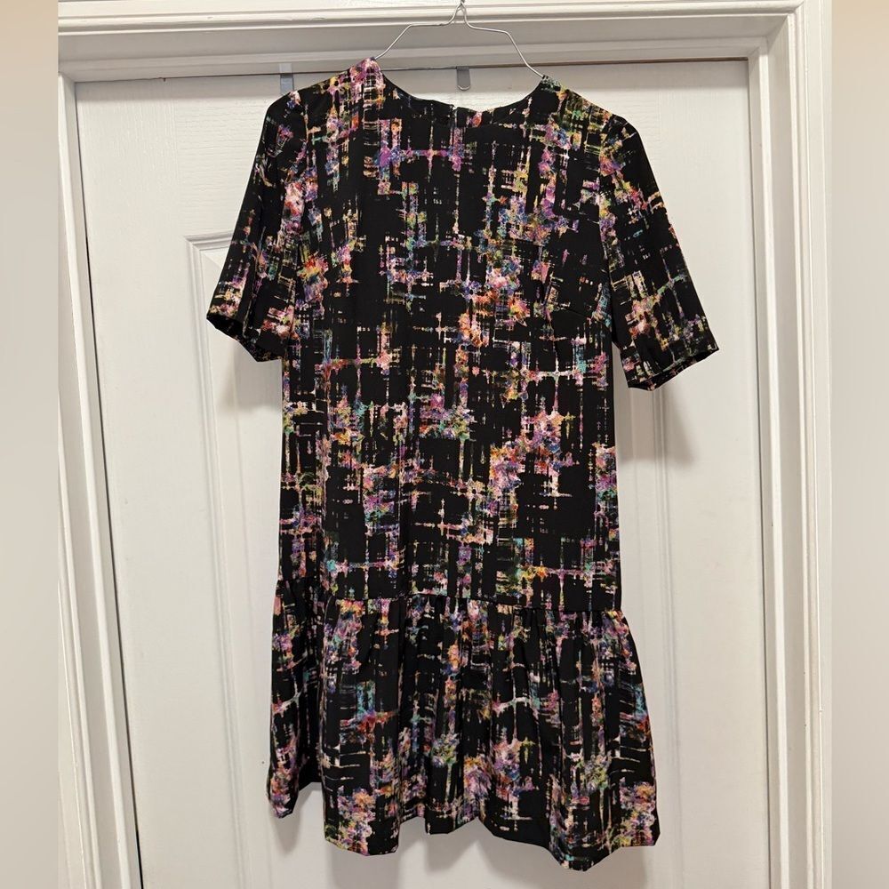 Colorful Abstract Print Dress size small